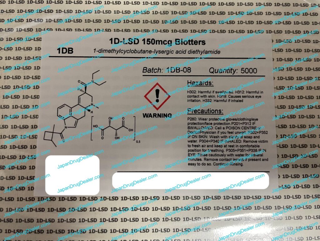 1D-LSD Blotters 150μg/mcg – Japan Drug Dealer Store